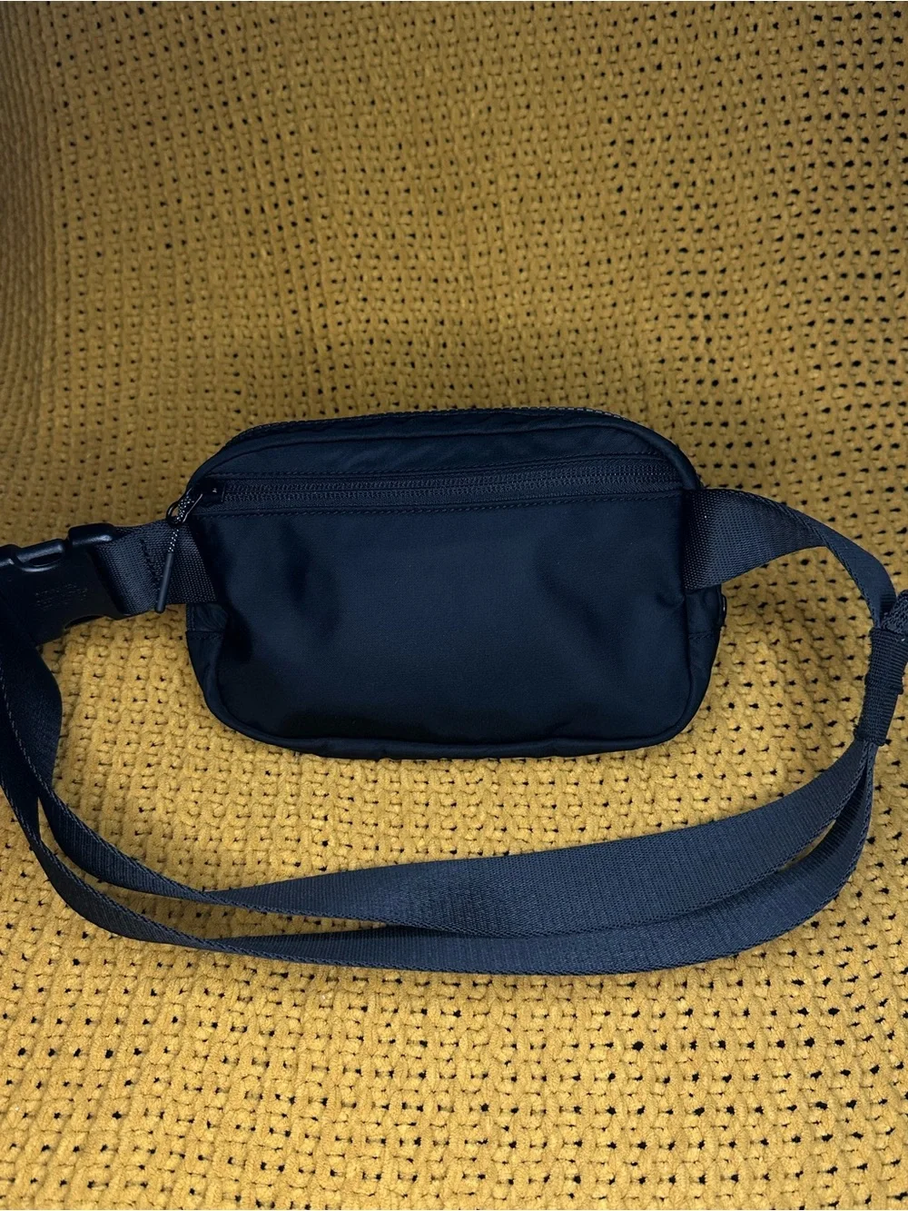 lululemon athletica Black Crossbody/ Waist Pack